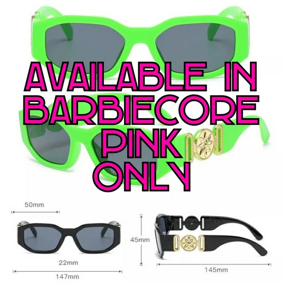 Sunglasses PINK Barbiecore BIGGIE VE4361 Designer Look - Picture 4 of 4